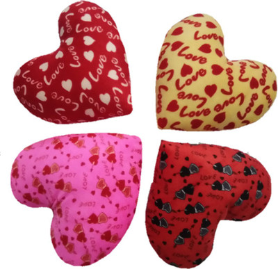 

Aparshi Designer heart soft stuffed toy Combo (Pack of 4) - 50 cm(Multicolor)