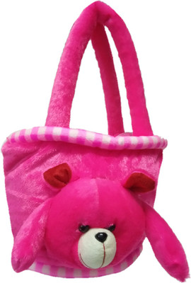 

Aparshi Designer Basket plush bag - 30 cm(Pink)