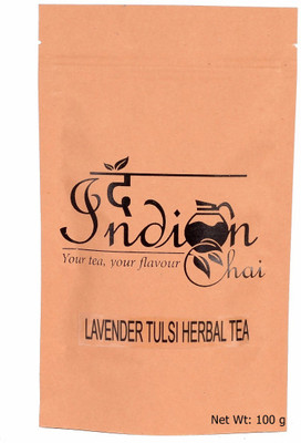 

The Indian Chai Lavender Tulsi Herbal Tea Tulsi Herbal Infusion Vacuum Pack(100 g)