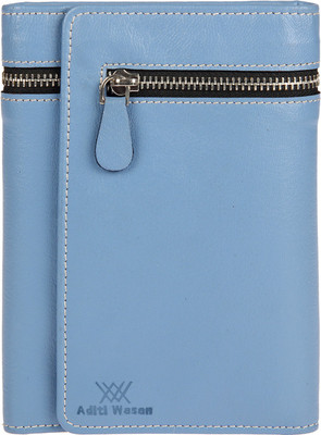 

Aditi Wasan Azure travel document organizer wallet(Blue)