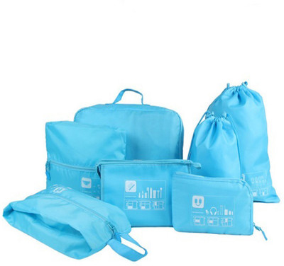 

Italish Multi Purpose Clothes Shoe Lingerie Divider Bags(Blue)