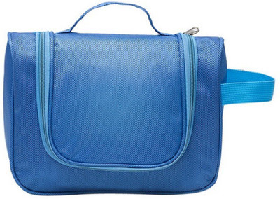 

Italish Beauty Make Up Zipper Cosmetic Case Organiser Travel Toiletry Kit(Blue)