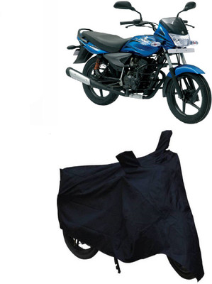 FASTOP Two Wheeler Cover for Bajaj(Platina, Black)