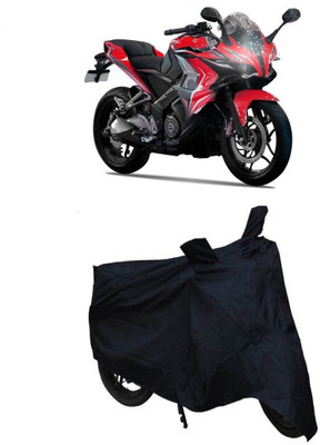 

FASTOP Two Wheeler Cover for Bajaj(500, Black)