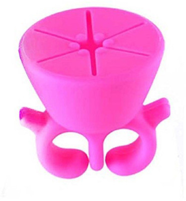 

Bruzone Nail Polish Ring Holder A25 Nail Polish Holder Vanity Box(Pink)