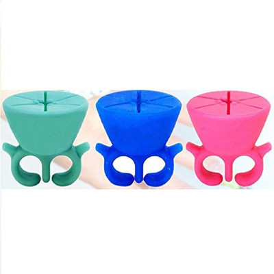 

Bruzone Nail Polish Ring Holder A18 Nail Polish Holder Vanity Box(Multicolor)