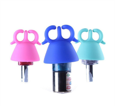 

Bruzone Nail Polish Ring Holder A21 Nail Polish Holder Vanity Box(Multicolor)