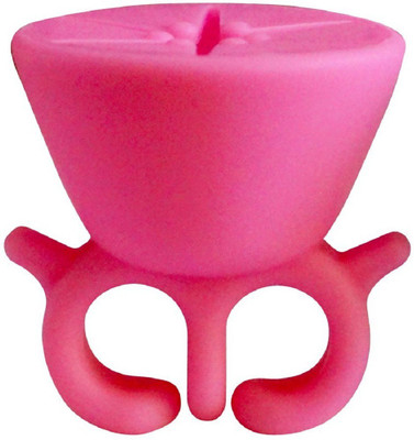 

Bruzone Nail Polish Ring Holder A26 Nail Polish Holder Vanity Box(Pink)