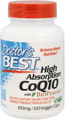 

Doctor's Best High Absorption CoQ10 100mg 120caps(120 No)