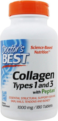 

Doctor's Best Collagen Types 1&3 1000mg 180tablets(180 No)