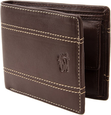 

Wild West Men Brown Genuine Leather Wallet(6 Card Slots)