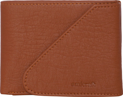 

amicraft Men Tan Artificial Leather Wallet(4 Card Slots)