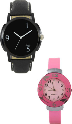 

SRK ENTERPRISE Lattest Collection Of Couple Watch with Sylish Dial And Belt 064 Watch - For Men & Women