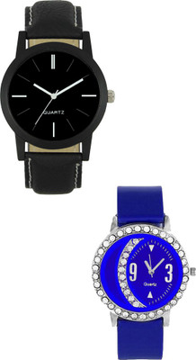 View SRK ENTERPRISE Lattest Collection Of Couple Watch with Sylish Dial And Belt 020 Watch  - For Men & Women Wrist Watches Price Online(SRK ENTERPRISE)