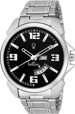 BRITTON BR-GR181-BLK-CH Analog Watch  - For Men   Watches  (Britton)
