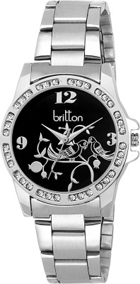BRITTON BR-LR042-BLK-CH Watch  - For Women   Watches  (Britton)