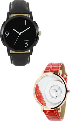 

SRK ENTERPRISE Lattest Collection Of Couple Watch with Sylish Dial And Belt 073 Watch - For Men & Women