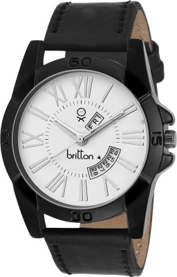 BRITTON BR-GR182-WHT-BLK Watch  - For Men   Watches  (Britton)