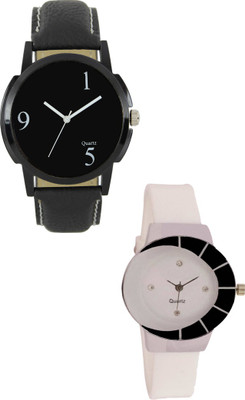 View SRK ENTERPRISE Lattest Collection Of Couple Watch with Sylish Dial And Belt 053 Watch  - For Men & Women Wrist Watches Price Online(SRK ENTERPRISE)