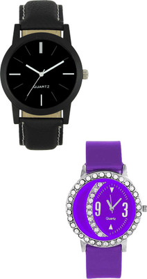 View SRK ENTERPRISE Lattest Collection Of Couple Watch with Sylish Dial And Belt 032 Watch  - For Men & Women Wrist Watches Price Online(SRK ENTERPRISE)