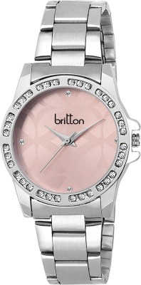 BRITTON BR-LR043-PNK-CH Watch  - For Girls   Watches  (Britton)