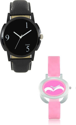 View SRK ENTERPRISE Lattest Collection Of Couple Watch with Sylish Dial And Belt 046 Watch  - For Men & Women Wrist Watches Price Online(SRK ENTERPRISE)