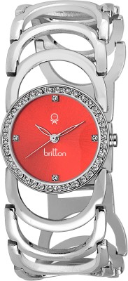 BRITTON BR-LR038-RED-CH Analog Watch  - For Women   Watches  (Britton)