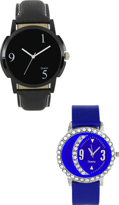 View SRK ENTERPRISE Lattest Collection Of Couple Watch with Sylish Dial And Belt 060 Watch  - For Men & Women Wrist Watches Price Online(SRK ENTERPRISE)