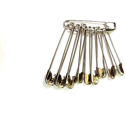 Pin to Pen Safety Pin Set of 3(Steel)