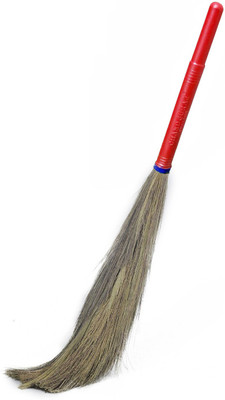 

CHAND SURAJ Broomstick Dusting Mop Floor Cleaner Jhadu Wooden Dry Broom(Red, Pack of 1)