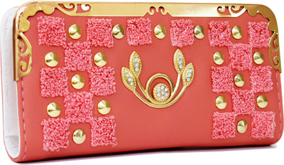 

SPLICE Casual Orange Clutch