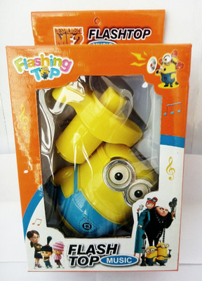 

Ashmaadi Minion Laser Top Spinner For Girls And Boys(Multicolor)