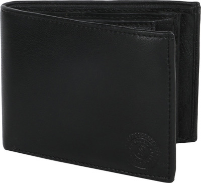 

AMJ Men Black Genuine Leather Wallet(6 Card Slots)