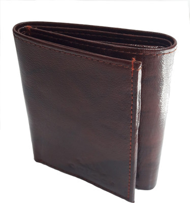 Cute Creations Men Brown Artificial Leather Wallet(7 Card Slots), Brown-03