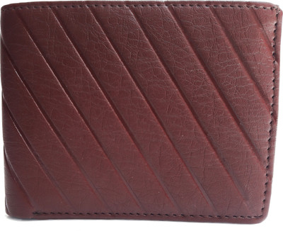

Cute Creations Men Brown Artificial Leather Wallet(6 Card Slots), Brown-01