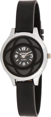 TOREK Black Strap T33 Watch  - For Girls   Watches  (Torek)