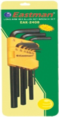 EASTMAN Eak-2408 inch sizes Long Pattern Hex Allen Key Set