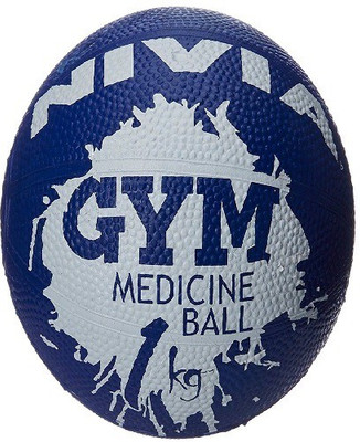 

Nivia Soft Medicine Medicine Ball(Weight: 1 Kg, Blue)