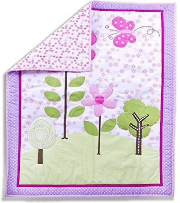 

Dream On Me Printed  Crib Baby Blanket(Microfiber, Multicolor