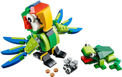 

Lego Rainforest Animals(Multicolor)