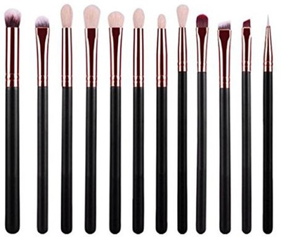 

Usstore Makeup Face Powder Blusher Toothbrush Curve Foundation Brush For Women Lady(Pack of 12)