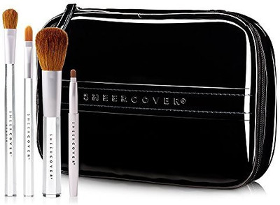 

Sheer Cover Studio Ultimate Brush Kit With Foundation Brush, Lip Brush, Concealer Brush, Contour Brush And Case(Pack of 4)