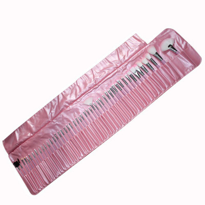 

Is'mine Professional Wooden Handle Goat Hair Make Up Brushes Set In Pink Case(Pack of 48)