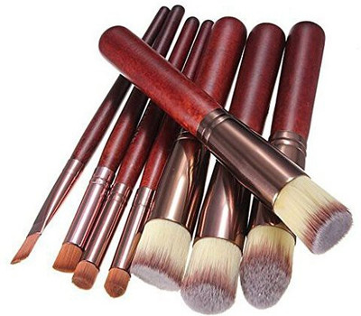 

Silentrees Makeup Brushes Set Professional Kabuki Brush Set(Pack of 8)