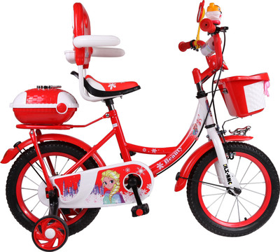 

HLX-NMC KIDS BICYCLE BRIGHT RED/WHITE 16 T Recreation Cycle(Single Speed, Red, White)