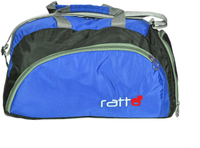 

Ratto DJ-0292-BLUE Travel Duffel Bag(Black, Blue)