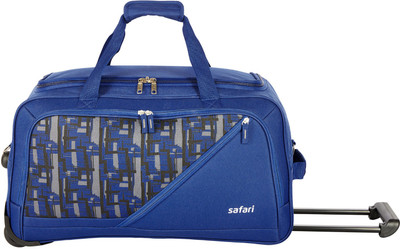

Safari TROJAN RDFL 55 BLUE Duffel Strolley Bag(Blue)
