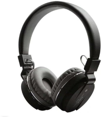 Ekambotics Bluetooth With FM and SD Card Slot/ with music and calling controls (Black) Headphone(Black, Over the Ear) 1