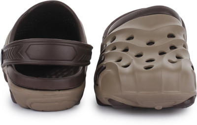 

PHEDARUS Boys Slip-on Clogs(Brown