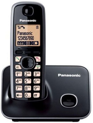 

Panasonic Digital Cordless Landline Phone(Black)